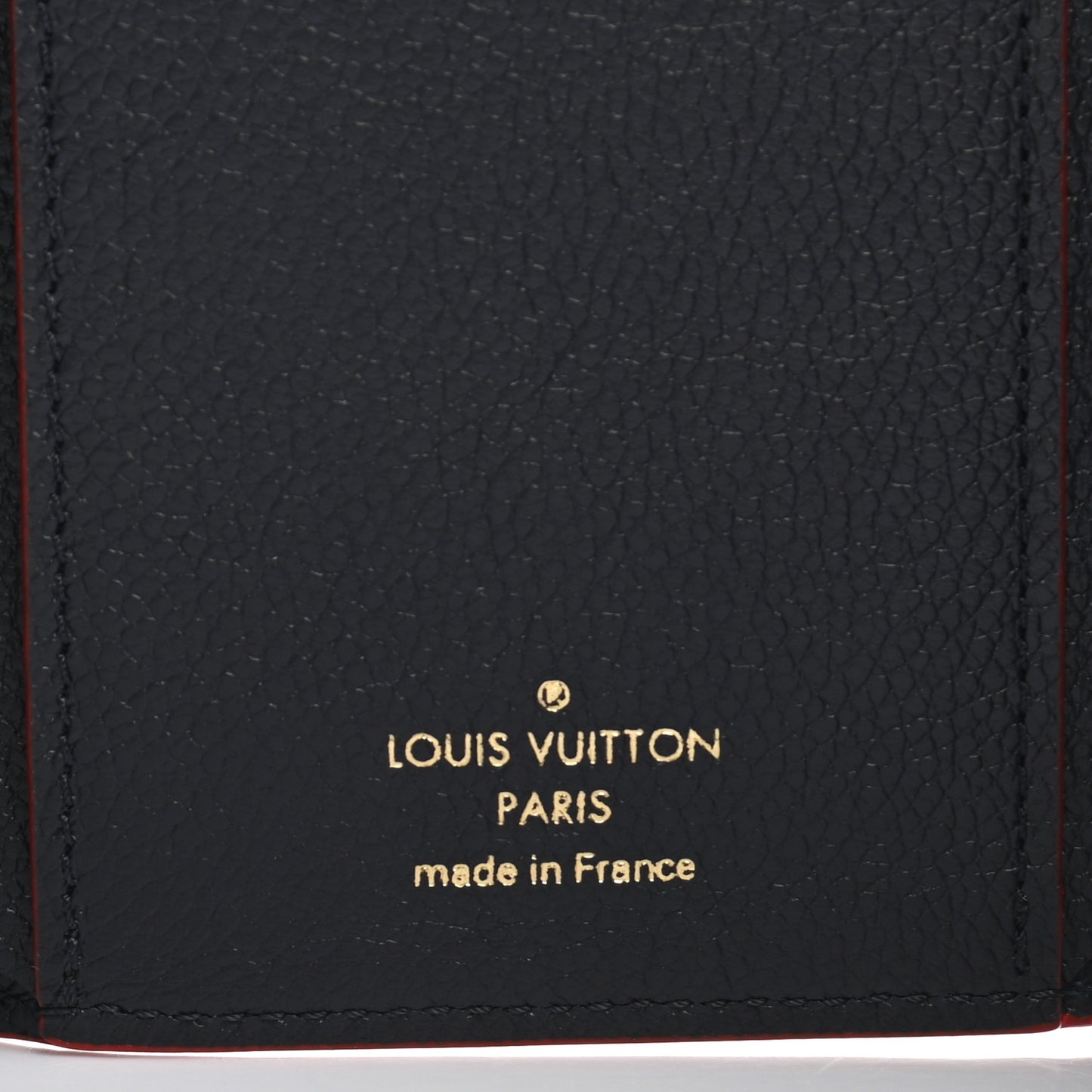 Empreinte Victorine Wallet Marine Rouge