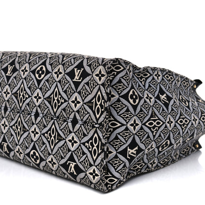 Louis Vuitton Jacquard Since 1854 Onthego GM Grey 8 of 12