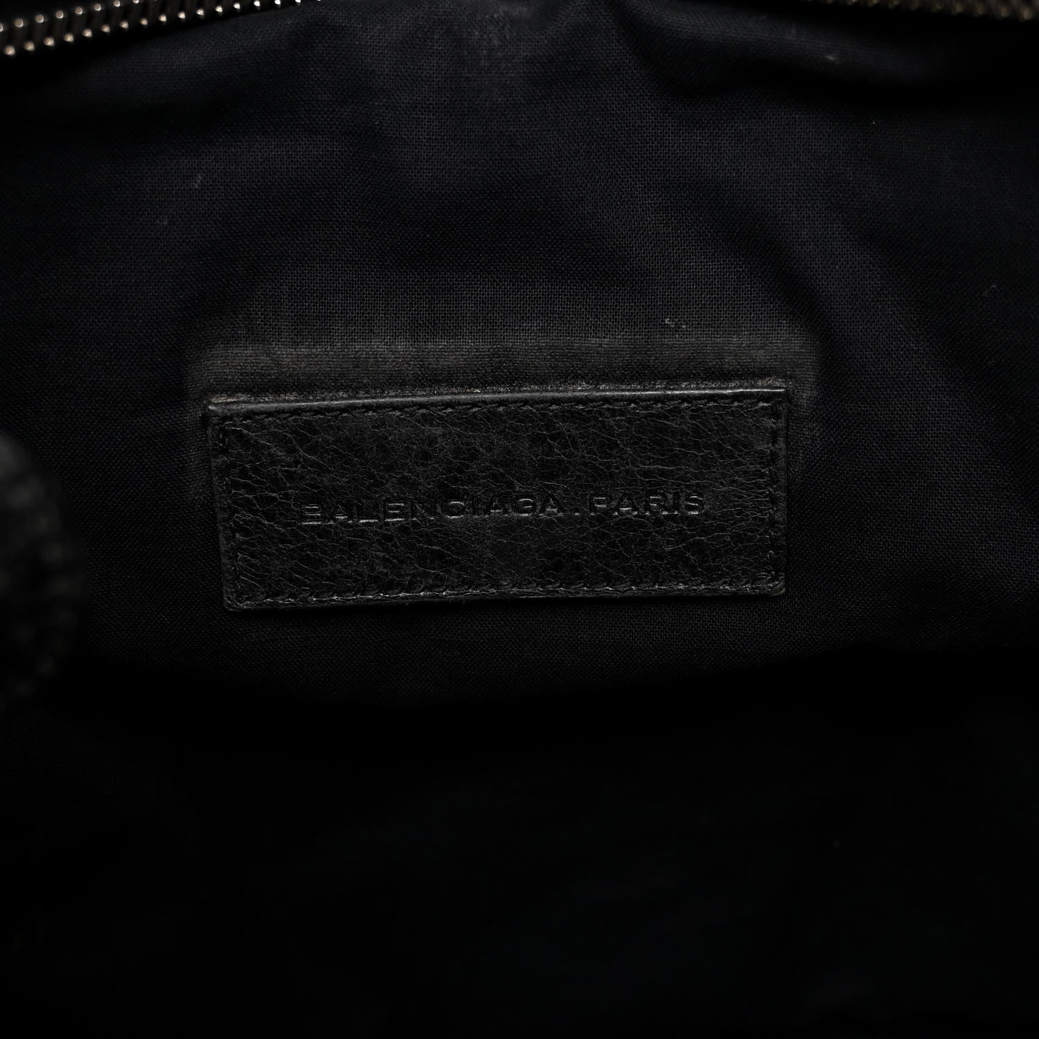 Balenciaga Agneau Giant 21 Silver Hardware Folder Black 6 of 10
