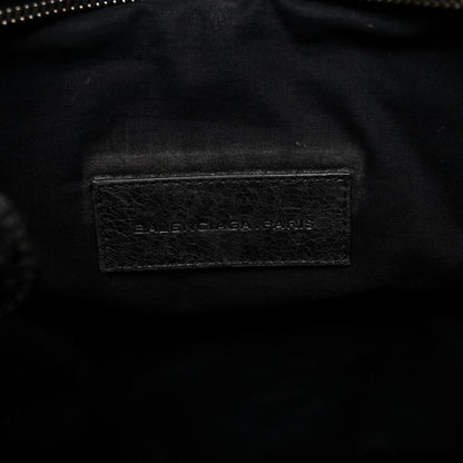 Balenciaga Agneau Giant 21 Silver Hardware Folder Black 6 of 10