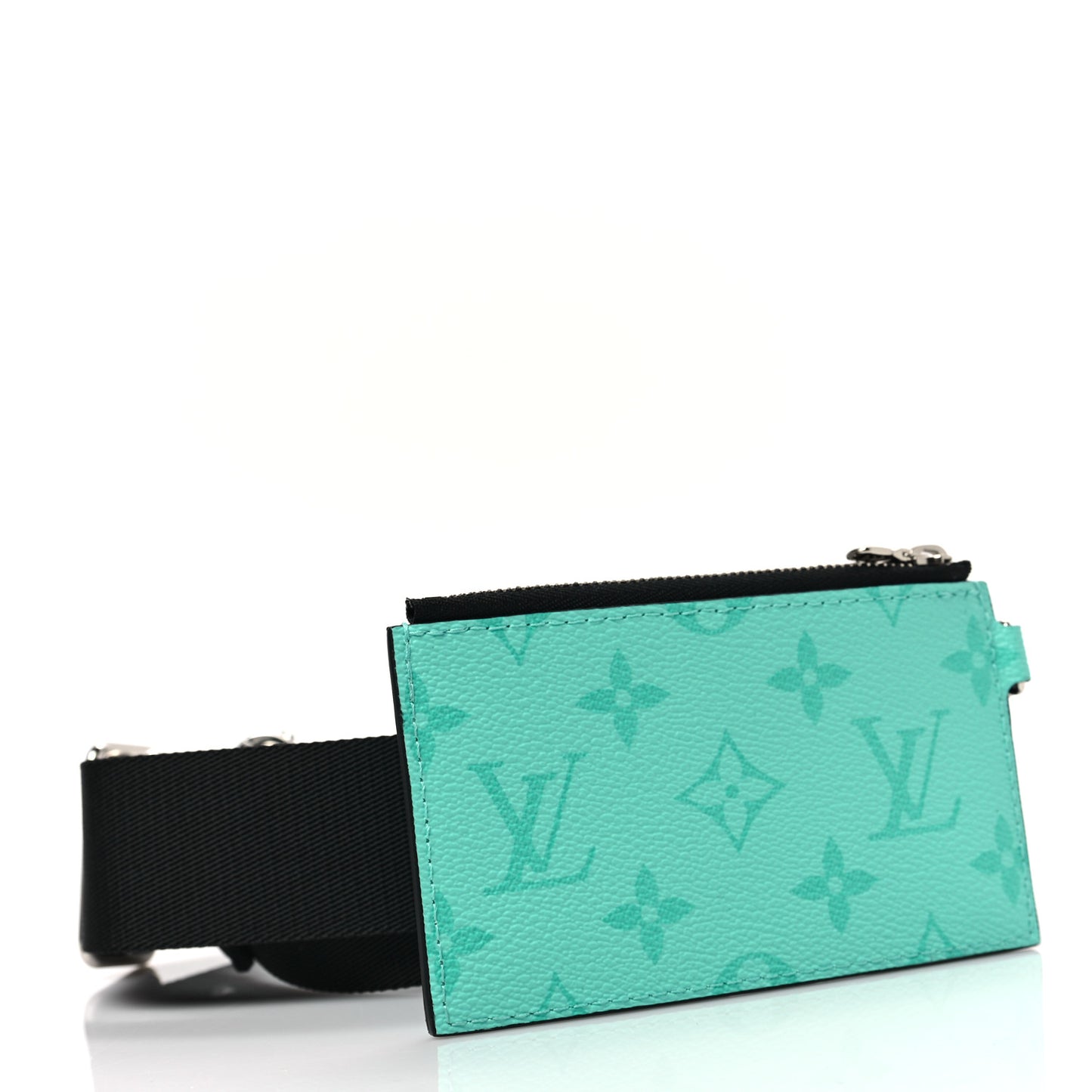Taiga Monogram Gaston Strap And Key Pouch Miami Green