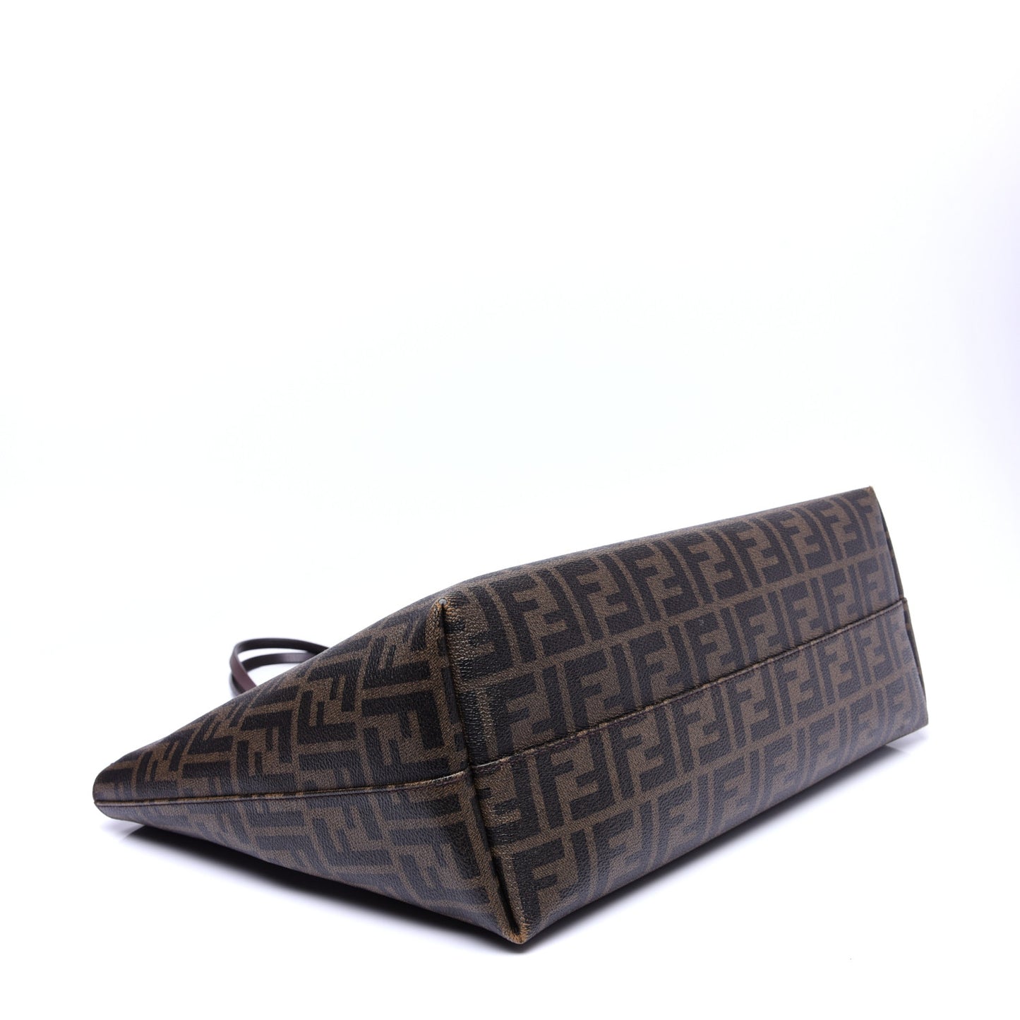 Zucca Spalmati Medium Roll Tote Tobacco Fuxia