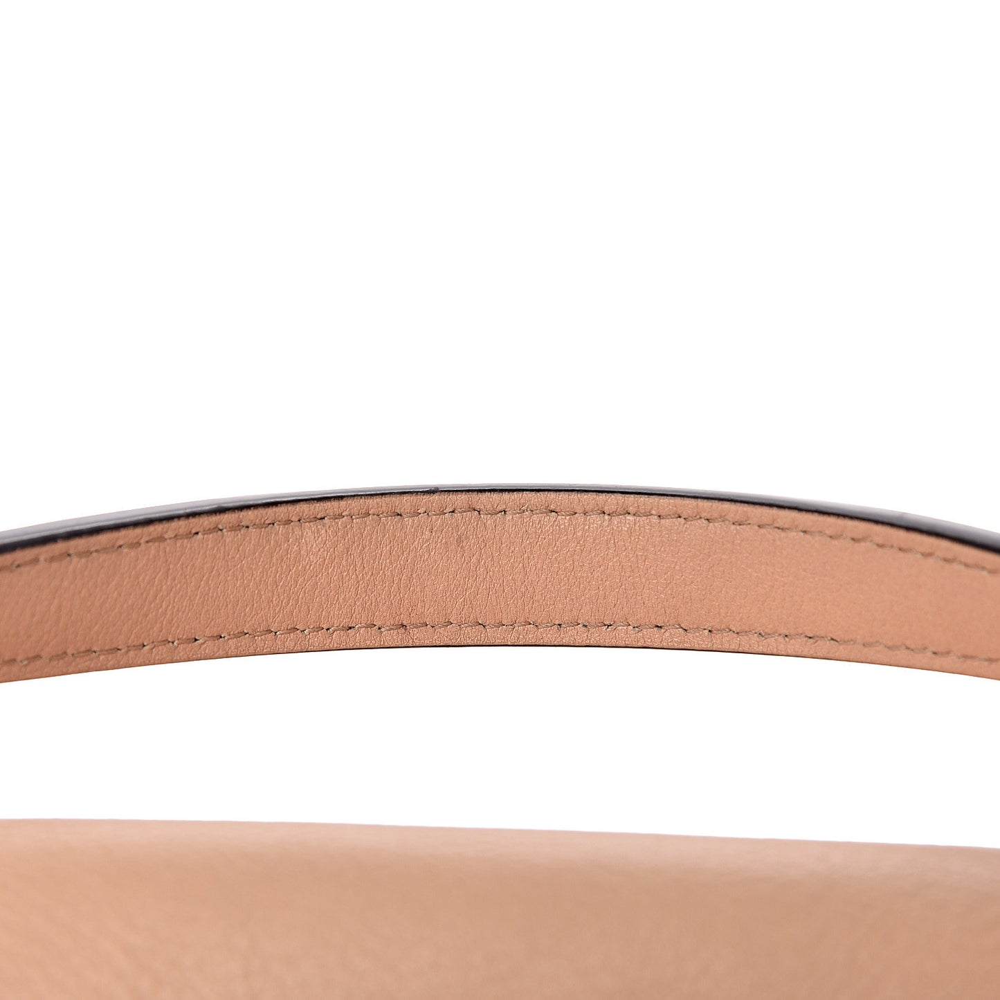 Calfskin Small Faye Day Shoulder Bag Blush Nude