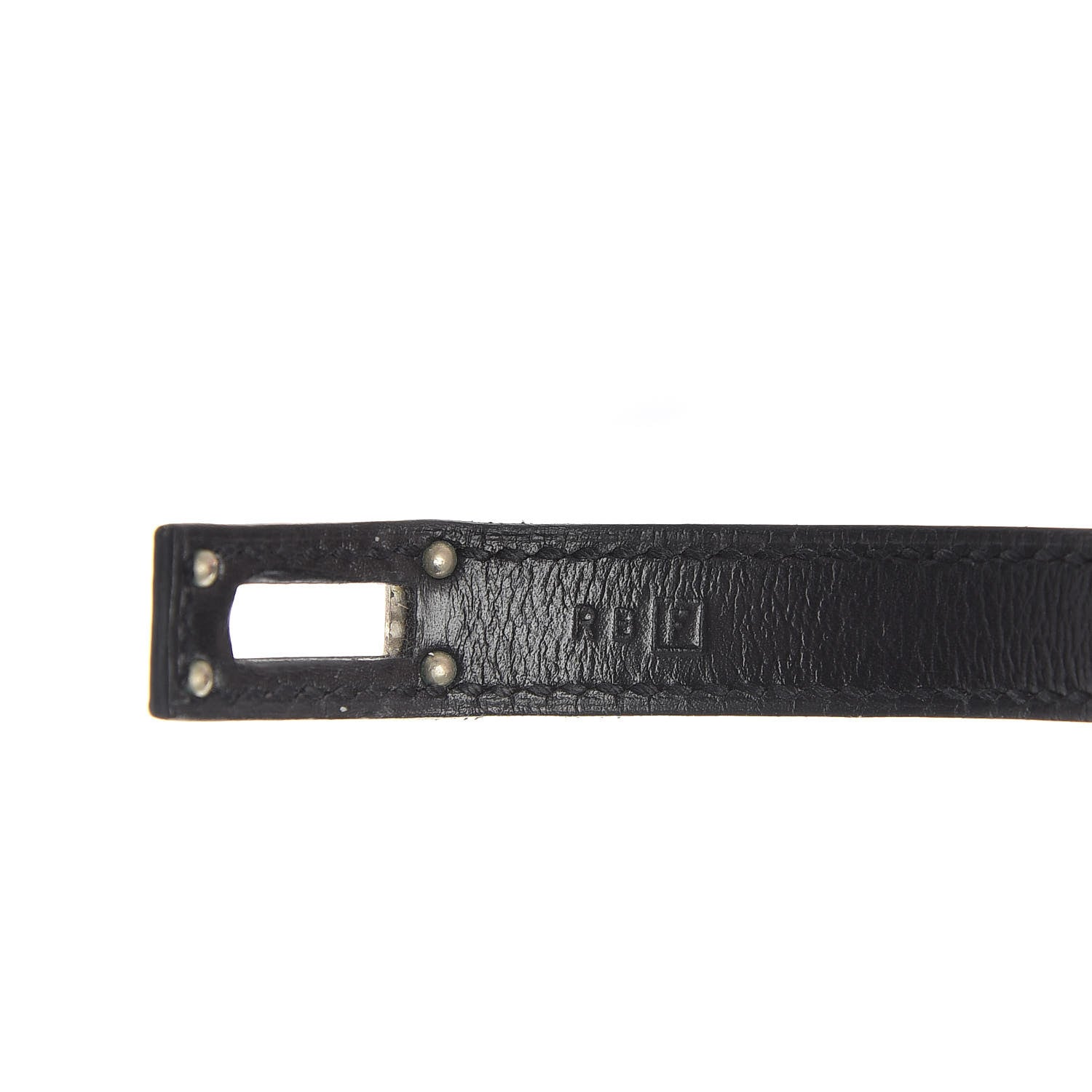 Hermes Box Kelly Double Tour Bracelet S Black 5 of 6