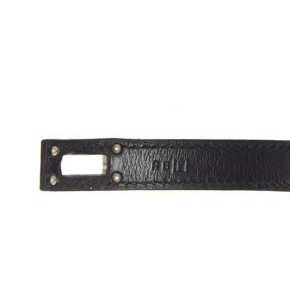 Hermes Box Kelly Double Tour Bracelet S Black 5 of 6