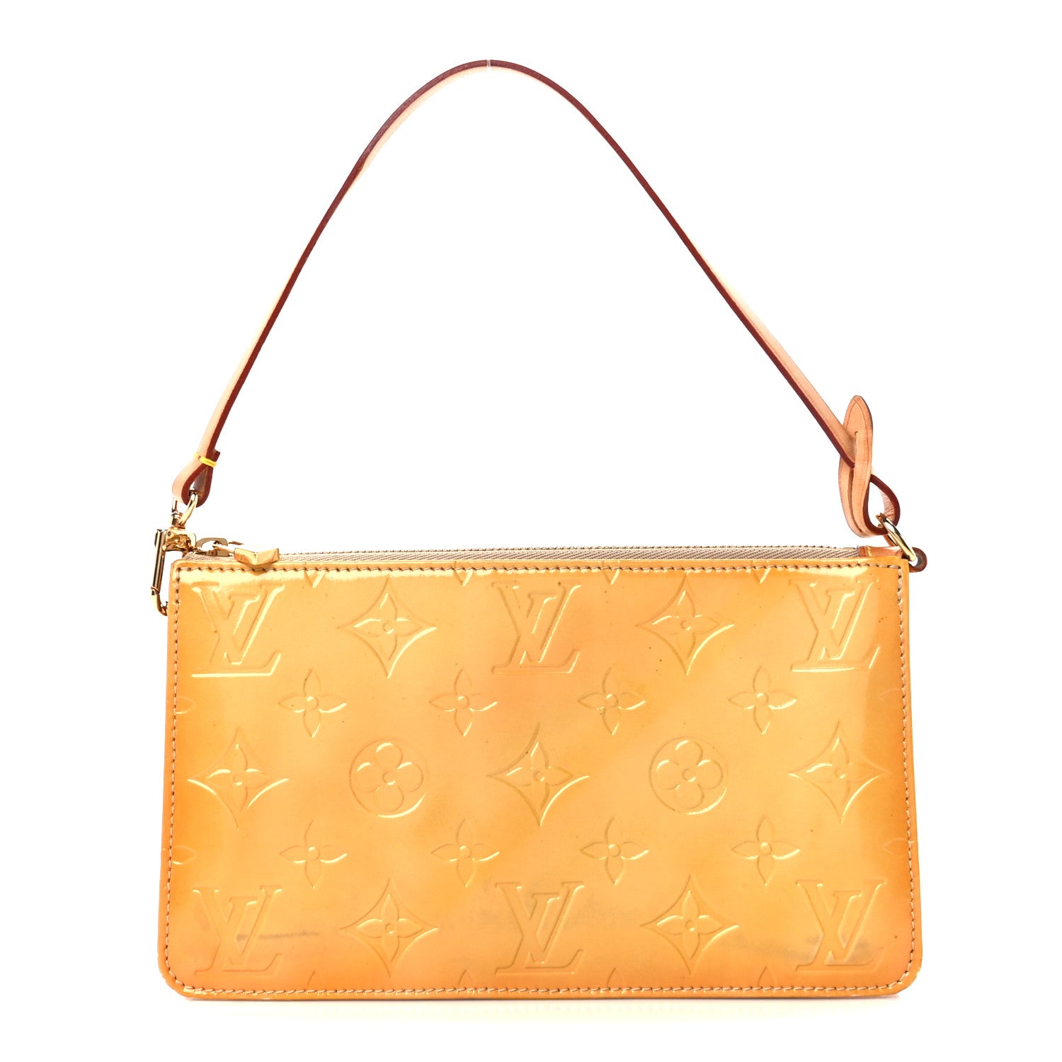 Louis Vuitton Vernis Lexington Pochette Jaune Passion 1 of 10