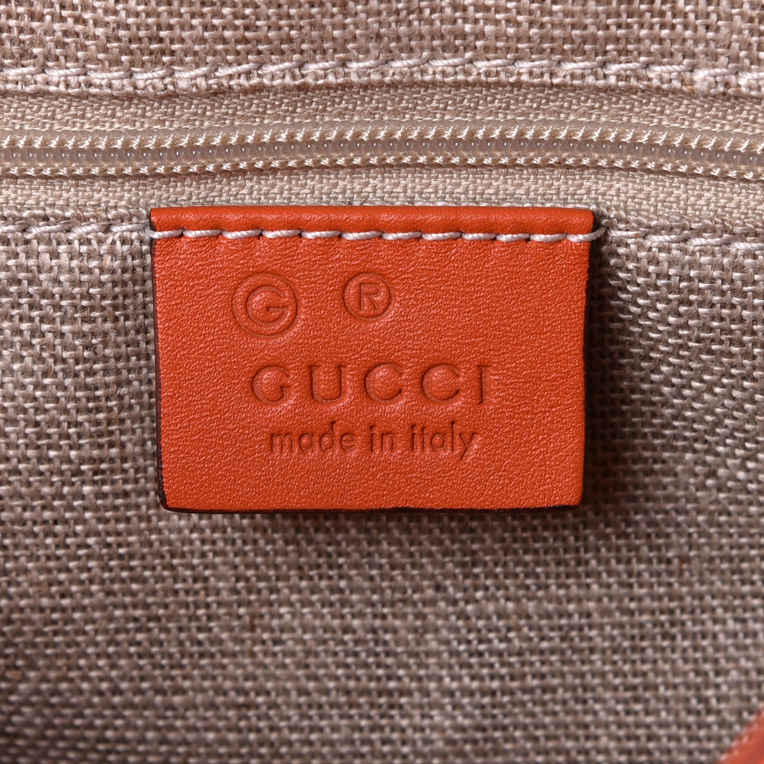 Gucci Soft Microguccissima Small Crossbody Bag Sun Orange 5 of 5