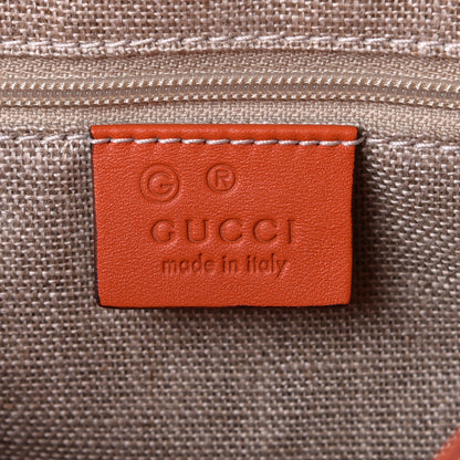Gucci Soft Microguccissima Small Crossbody Bag Sun Orange 5 of 5