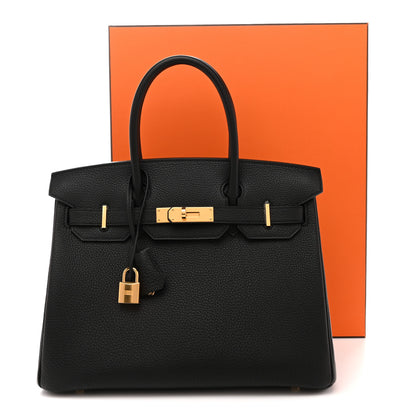 Hermes Togo Birkin 30 Black 11 of 11