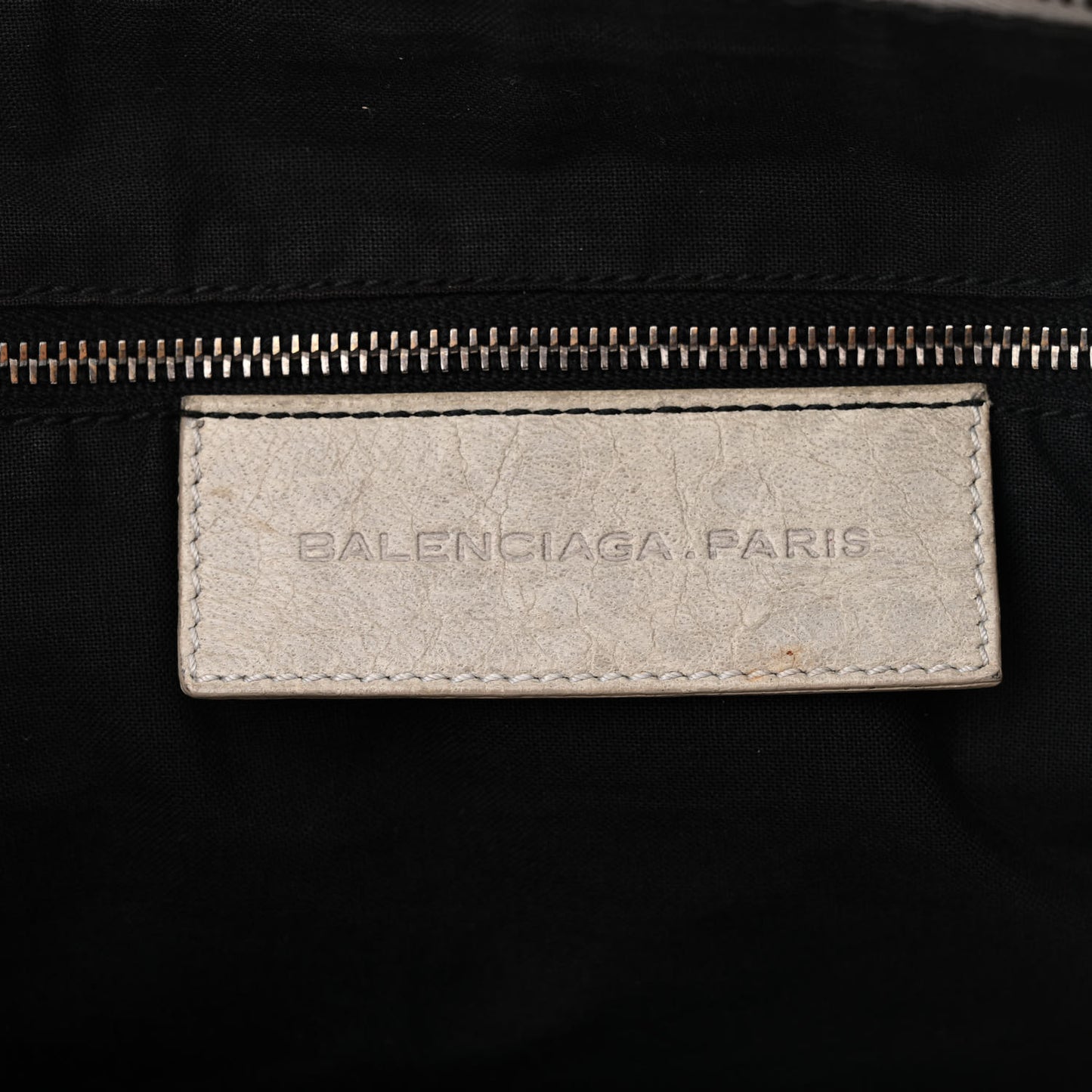 Agneau Classic Hardware Day Hobo Latte Beige