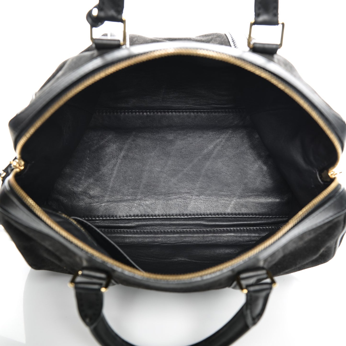 Suede Calfskin SC Bag MM Asphalt