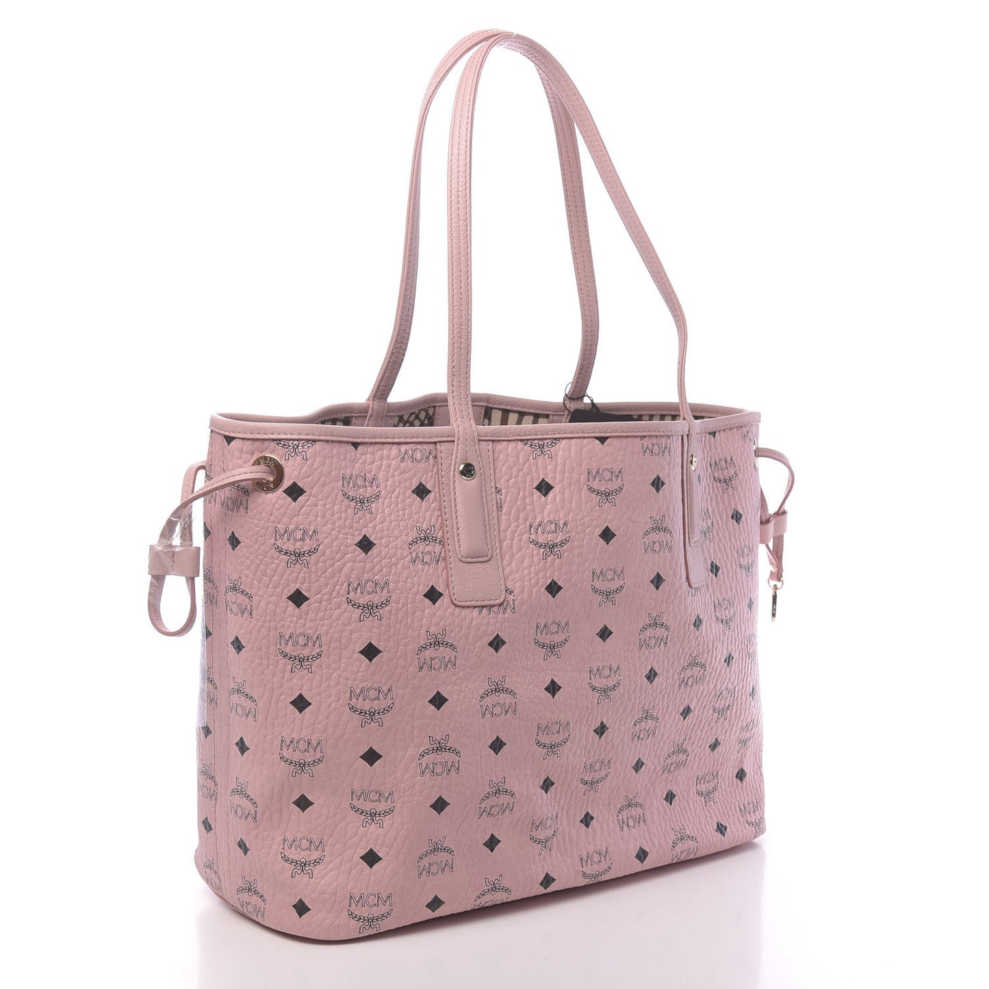 Visetos Medium Liz Reversible Shopper Tote Soft Pink