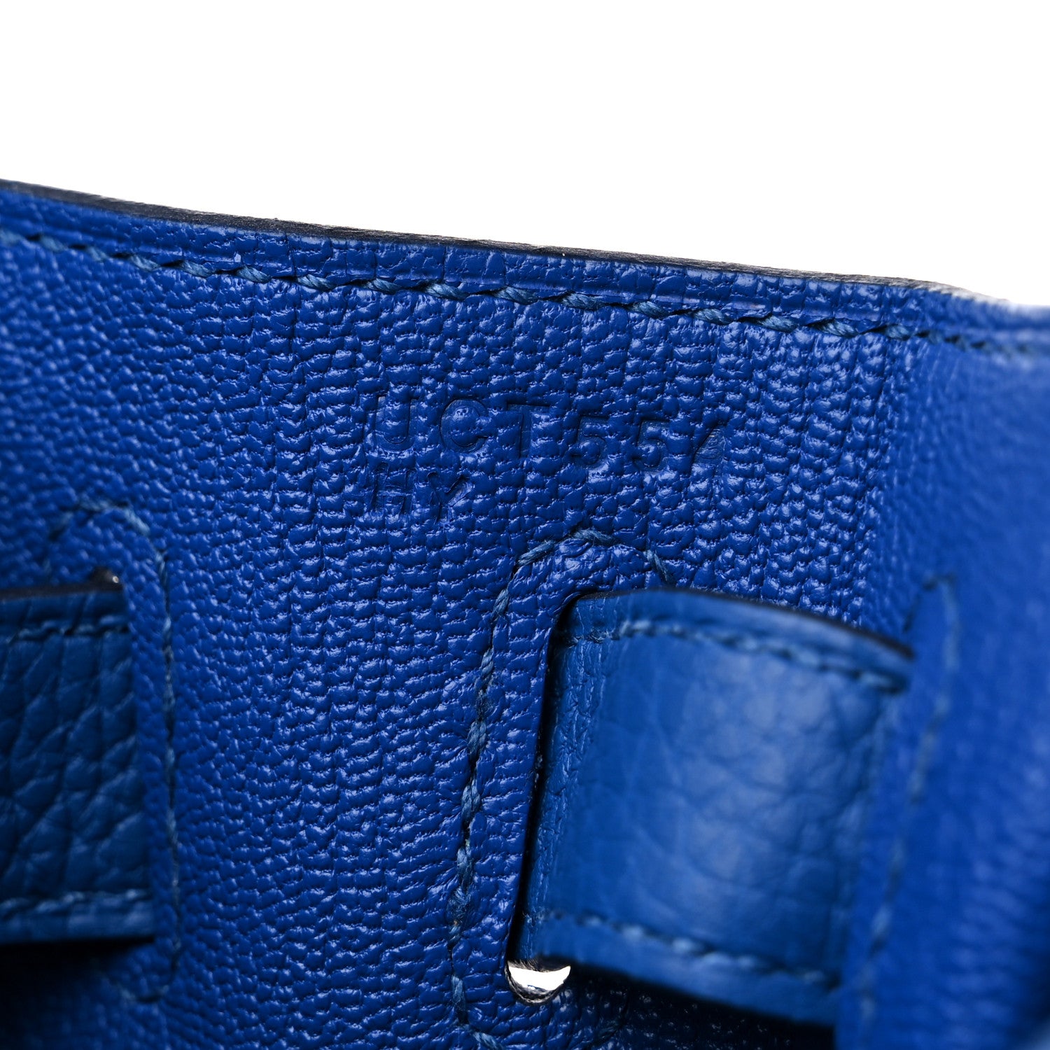 Hermes Togo Kelly Retourne 28 Bleu France 6 of 9