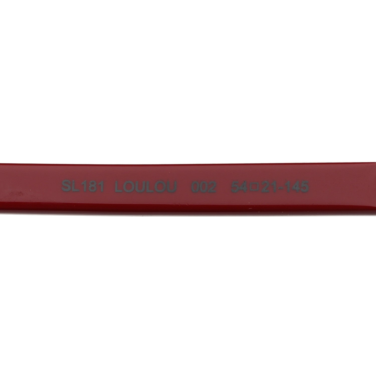 Saint Laurent Acetate Heart Frame Loulou SL181 Sunglasses Red 5 of 8