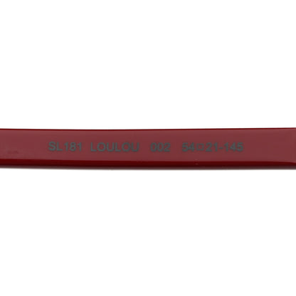 Saint Laurent Acetate Heart Frame Loulou SL181 Sunglasses Red 5 of 8