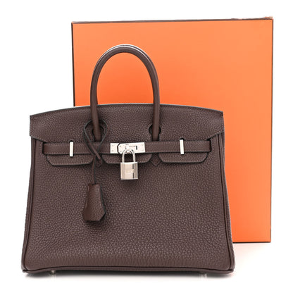 Hermes Togo Birkin 25 Chocolate 10 of 10