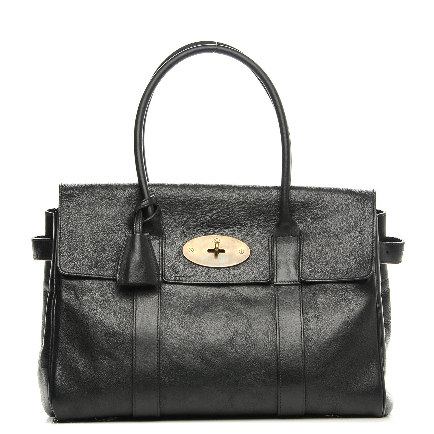 Mulberry Natural Leather Bayswater Black 1 of 8