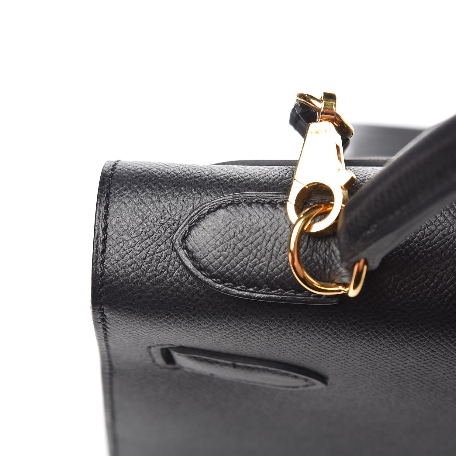 Hermes Epsom Kelly Sellier 32 Black 13 of 45