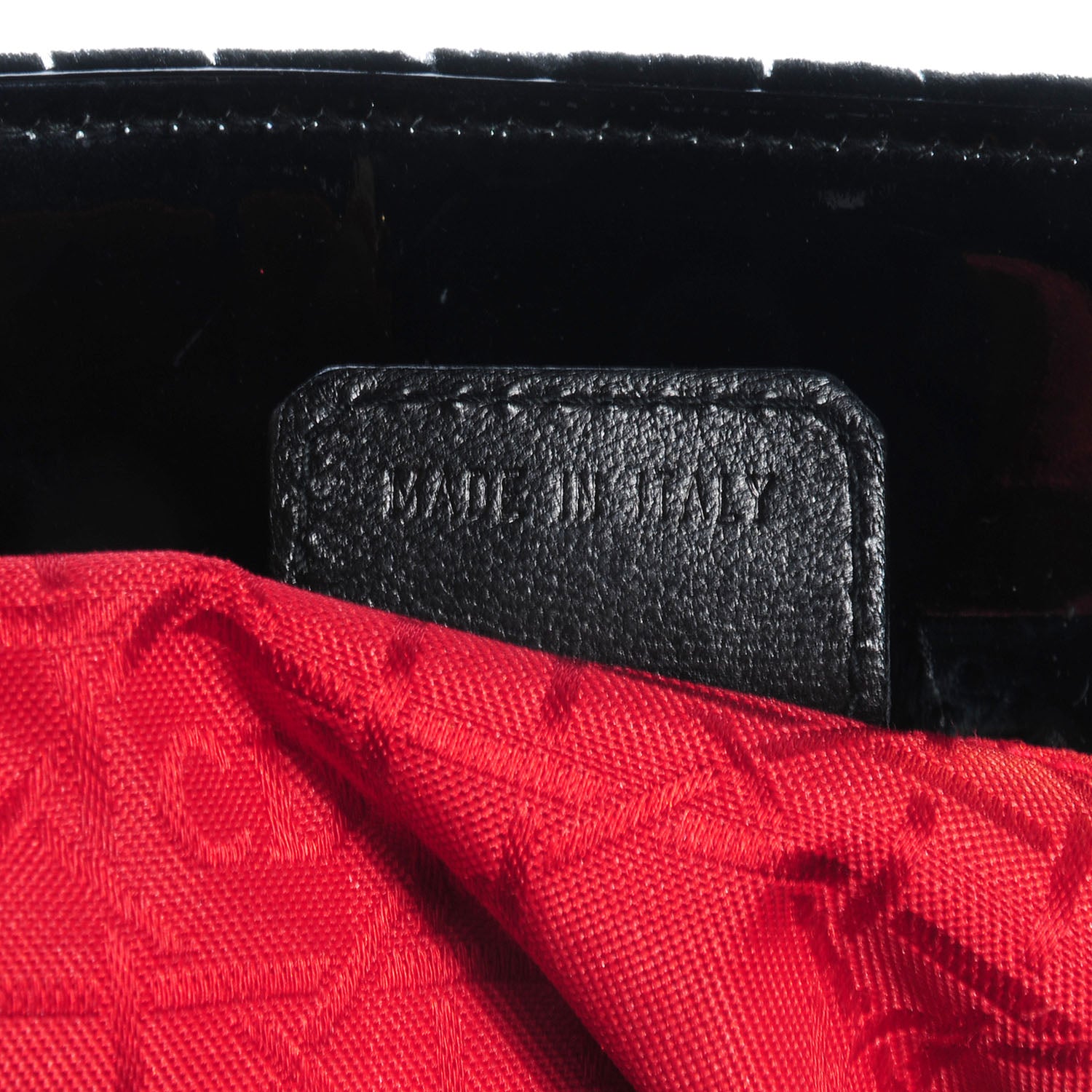 Christian Dior Velvet Cannage Medium Lady Dior Black 7 of 11