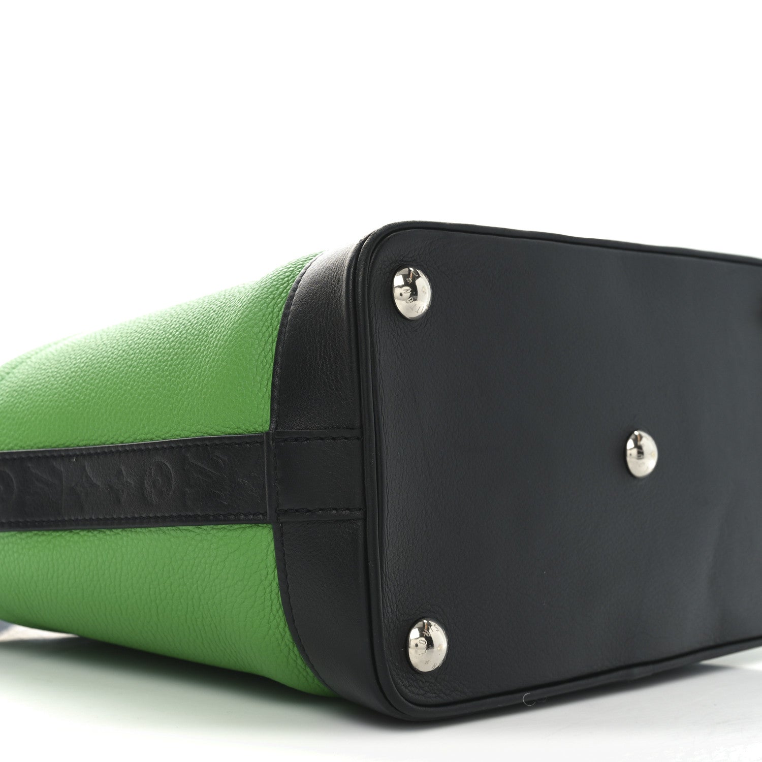 Louis Vuitton Calfskin Cruiser GM Green Black 8 of 9