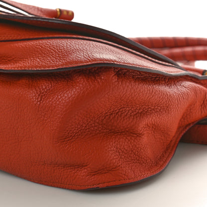 Chloe Calfskin Medium Marcie Satchel Whiskey 9 of 10