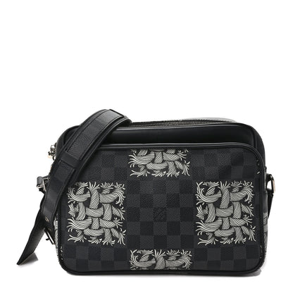 Louis Vuitton Damier Graphite Rope Nil PM White 1 of 11
