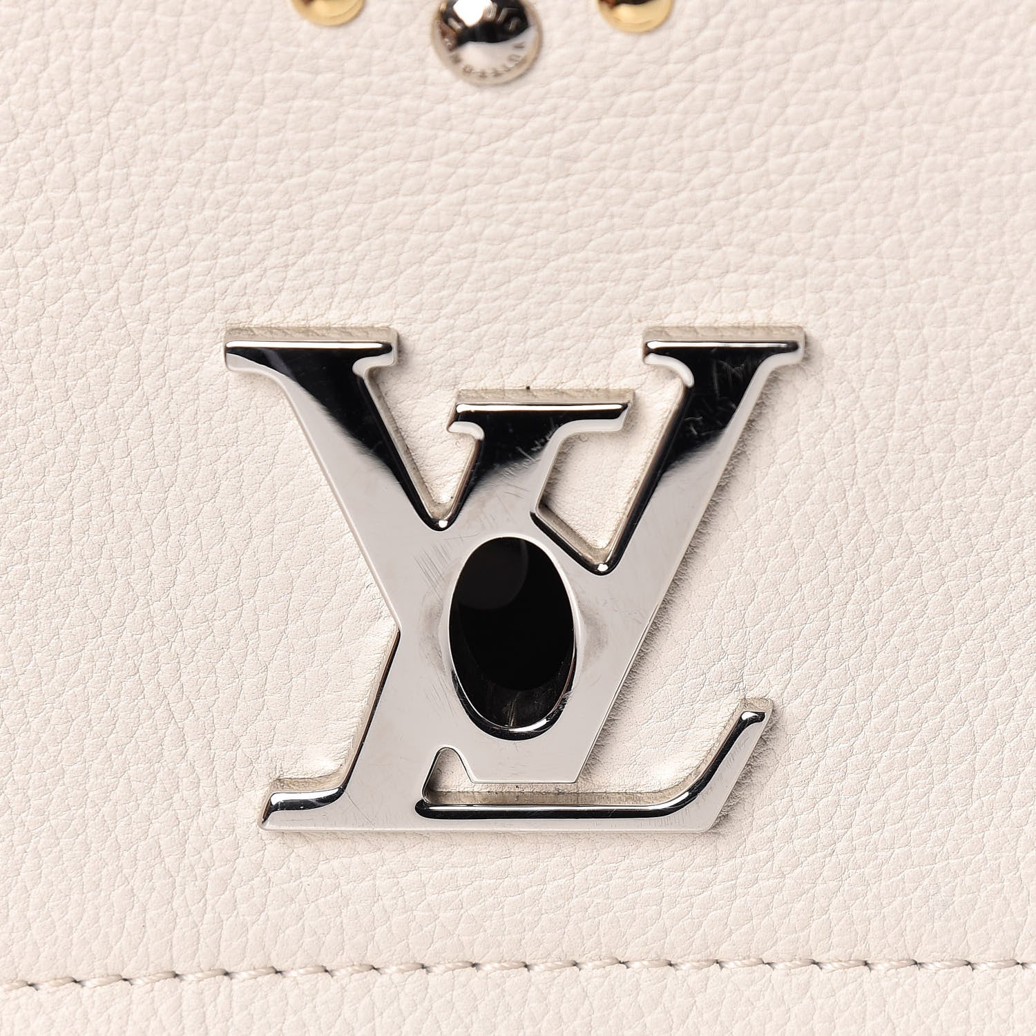 Louis Vuitton Calfskin Mechanical Flowers Lockme II Black White 12 of 12