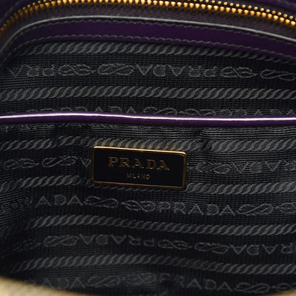Prada Spazzolato Medium Promenade Tote Viola Fume 6 of 16