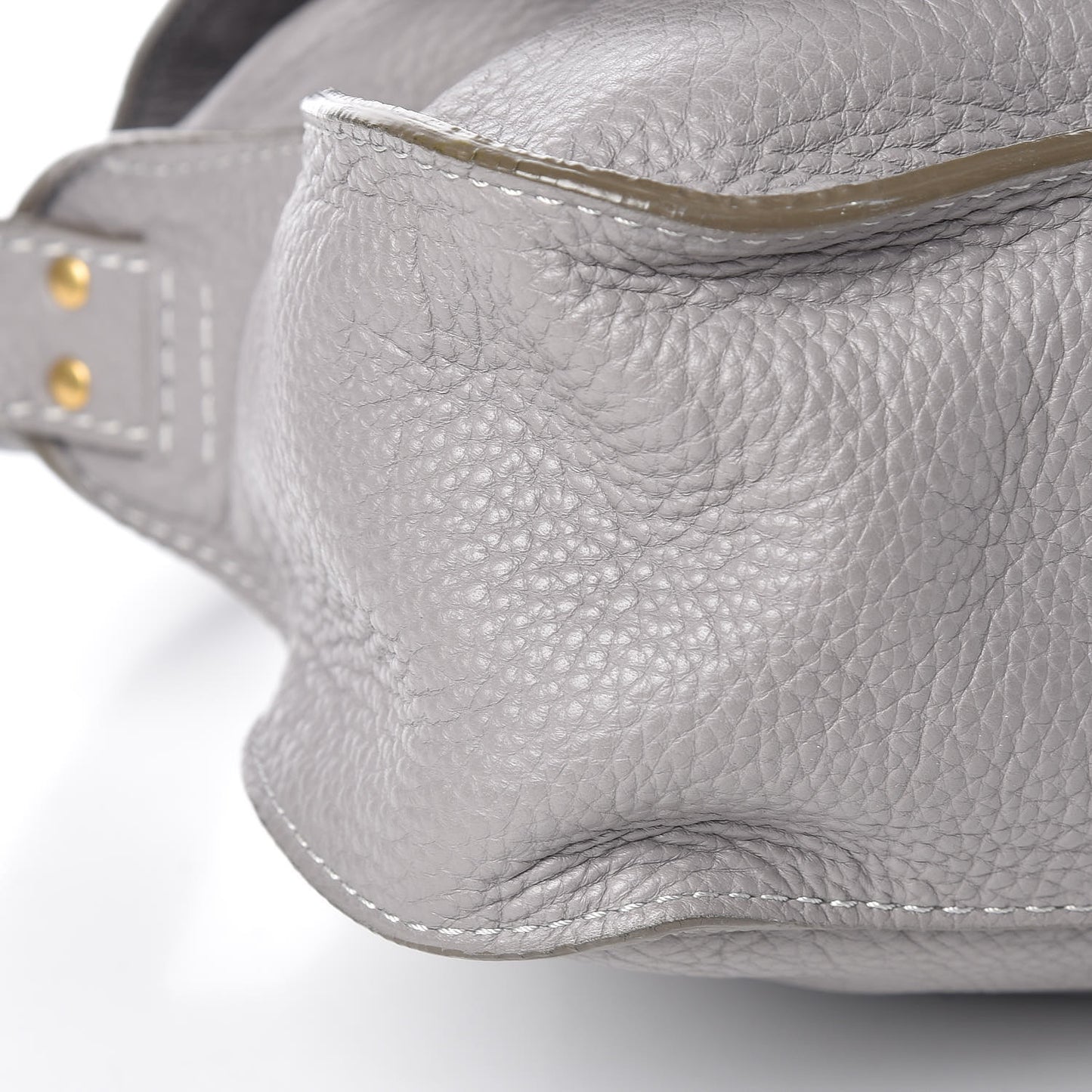 Calfskin Medium Marcie Top Handle Bag Cashmere Grey