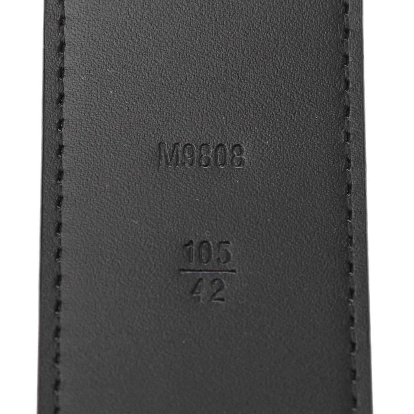 Damier Graphite 40mm LV Initiales Belt 105 42
