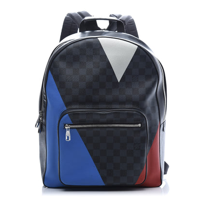 Louis Vuitton Damier Cobalt Latitude America's Cup Regatta Josh Backpack 1 of 10