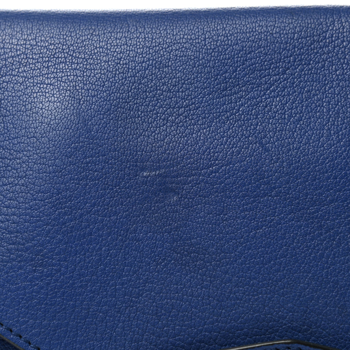Sugar Goatskin Medium Antigona Envelope Clutch Blue