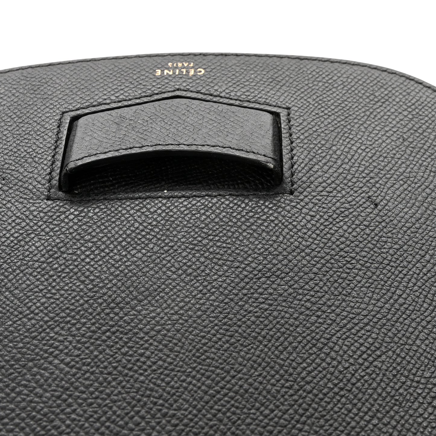 Grained Calfskin Small Trotteur Black