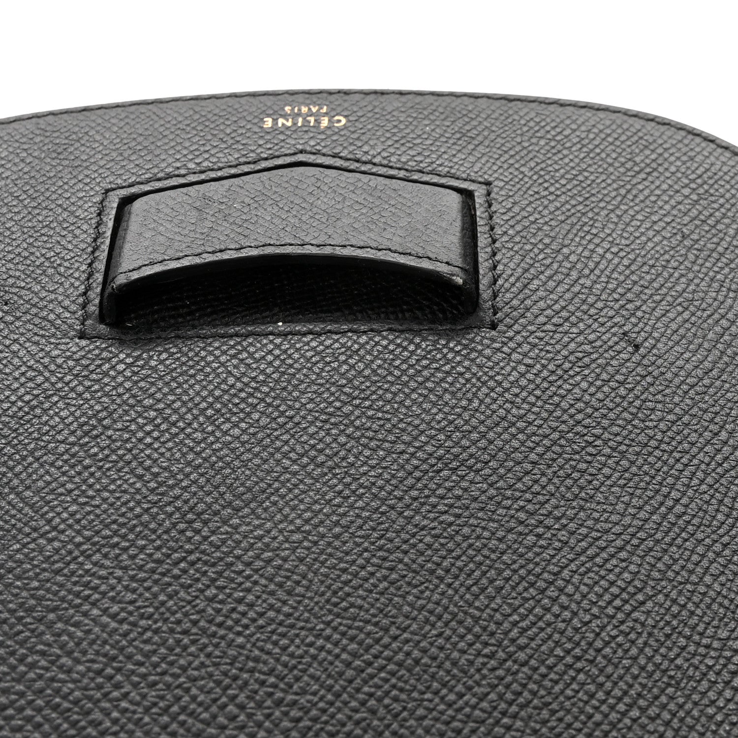 Celine Grained Calfskin Small Trotteur Black 10 of 16