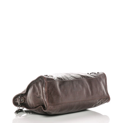 Balenciaga Agneau Classic Hardware City Cigare Fonce 4 of 6