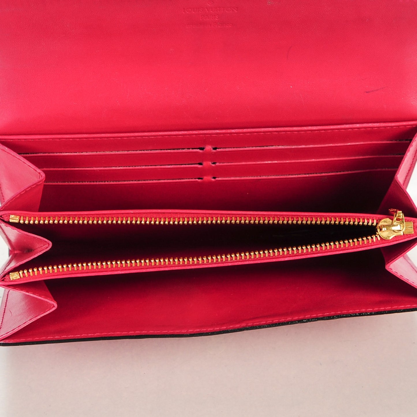 Vernis Sarah Wallet Rose Indien