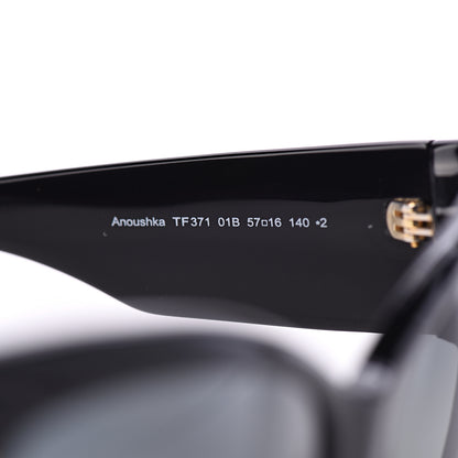 Tom Ford Acetate Anoushka Cat Eye Sunglasses TF371 Black 5 of 8