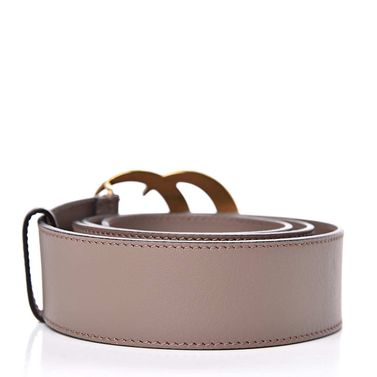 Calfskin Double G 40mm Belt 85 34 Porcelain Rose