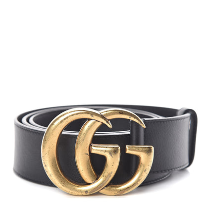 Gucci Calfskin Double G 40mm Belt 100 40 Black 1 of 6