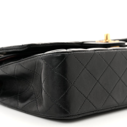 Chanel Lambskin Quilted Medium Double Flap Black 9 of 11