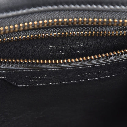 Celine Smooth Calfskin Micro Luggage Black 7 of 7