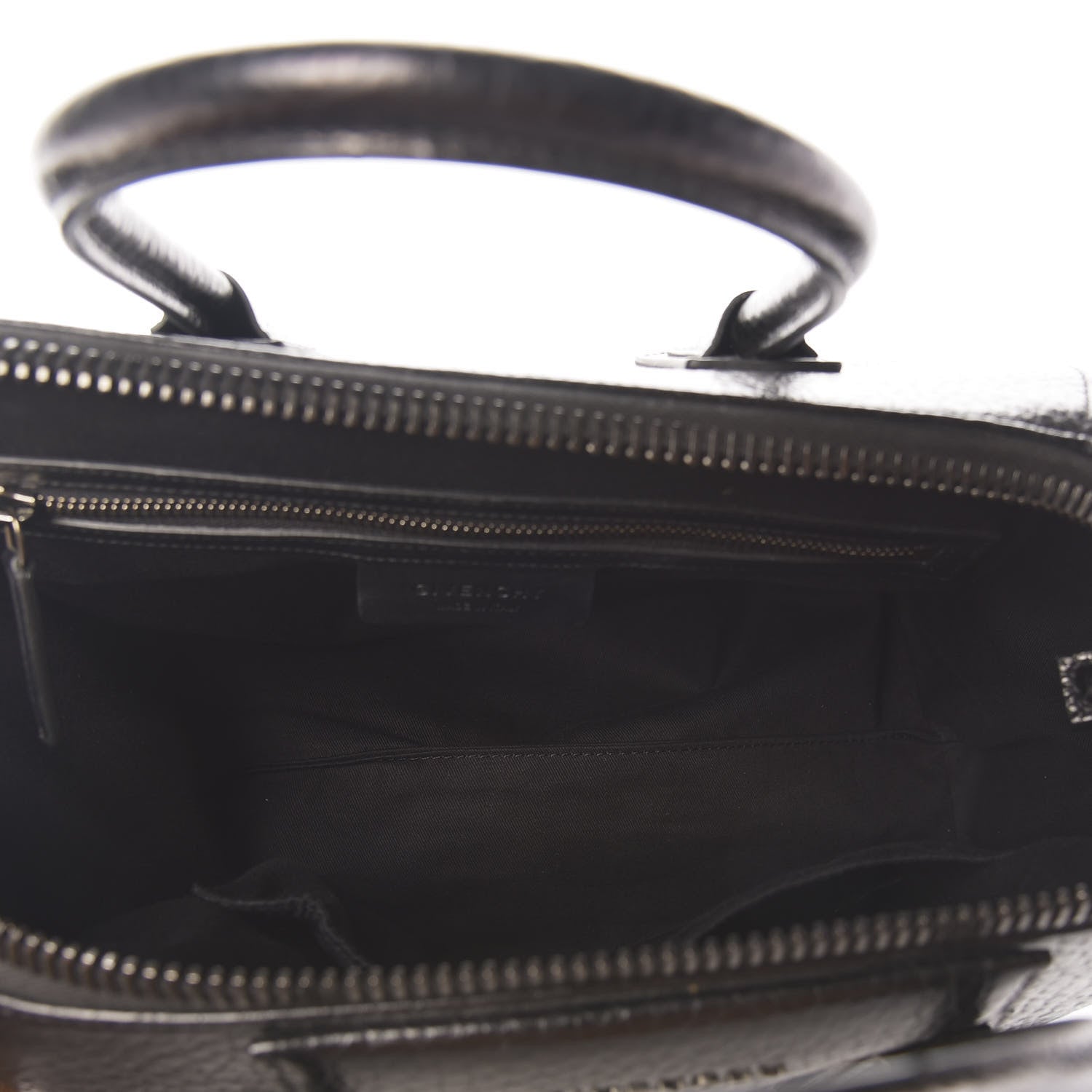 Givenchy Pebbled Calfskin Medium Antigona Black 5 of 10