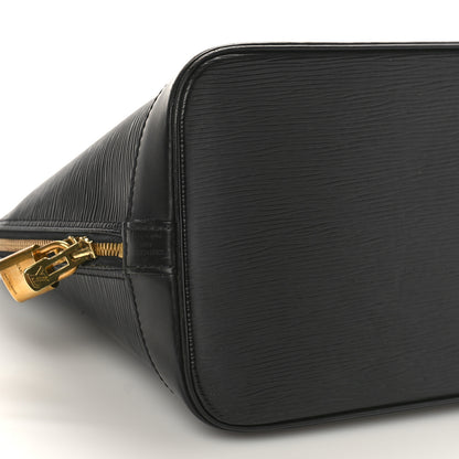 Louis Vuitton Epi Alma PM Black 7 of 10