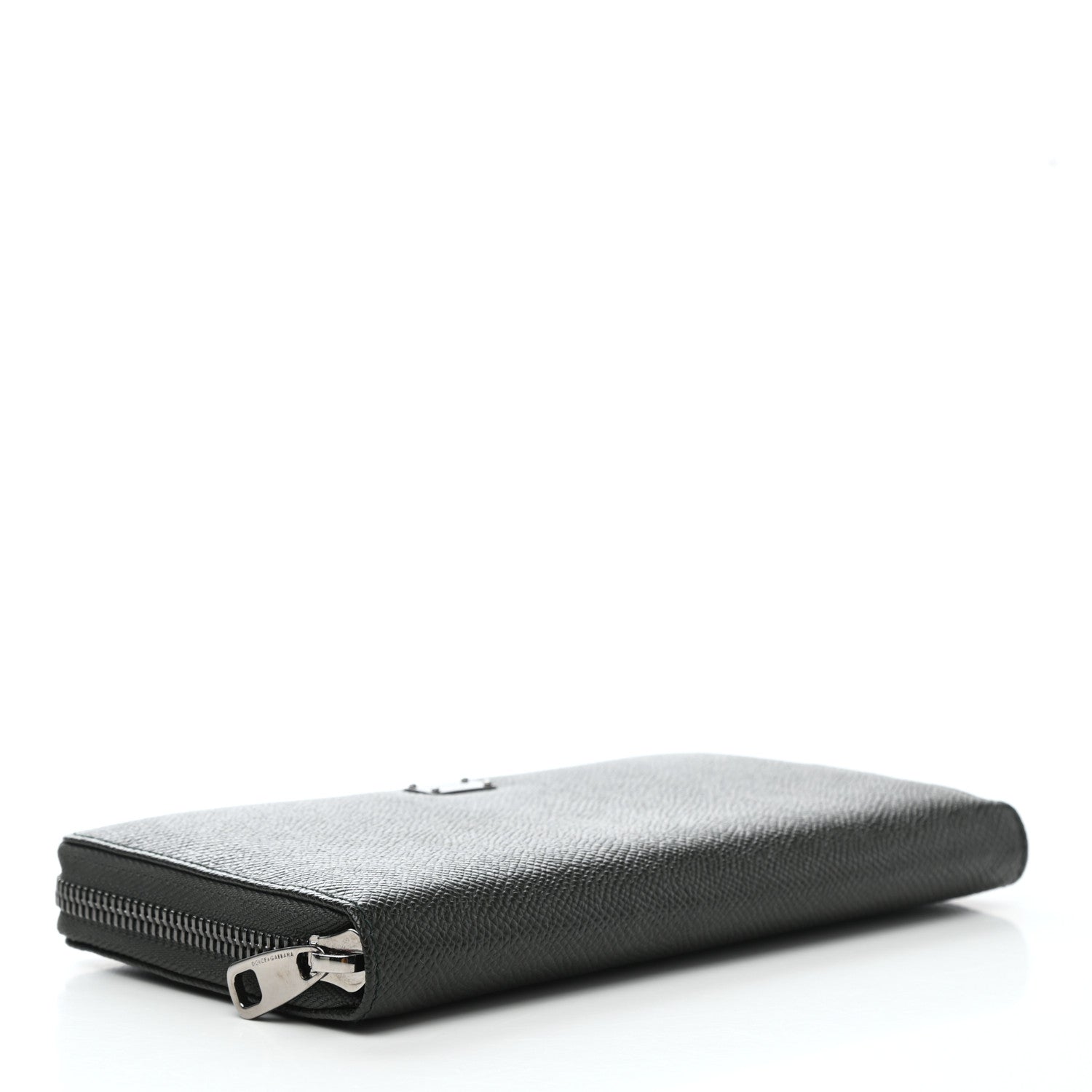 Dolce & Gabbana Dauphine Zip Around Wallet Dark Green 3 of 6