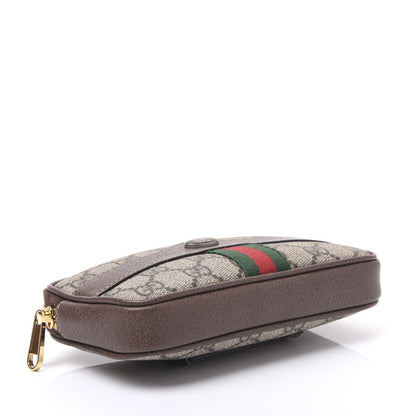 Gucci GG Supreme Monogram Ophidia Belted iPhone Case 85 34 Dark Brown 3 of 8