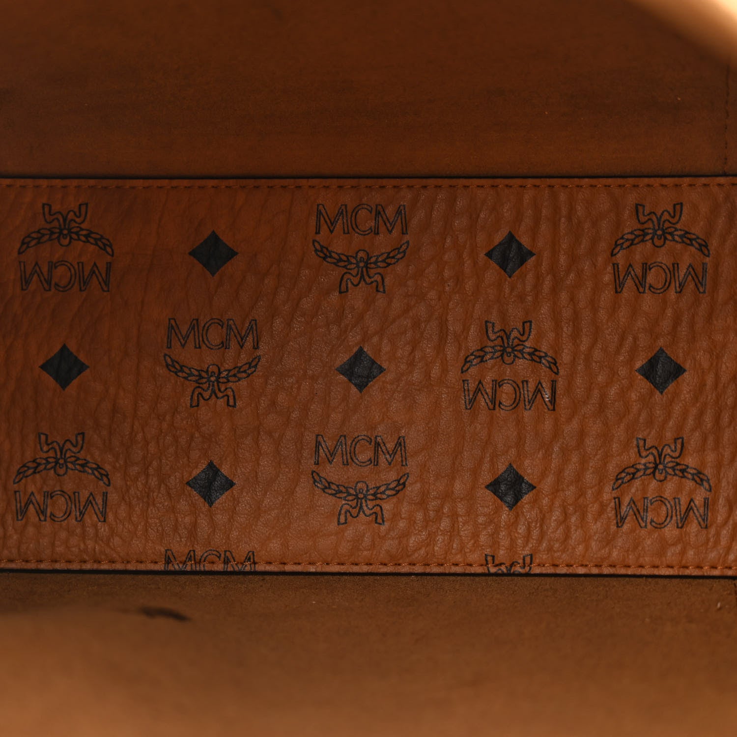 MCM Visetos Large Klara Hobo Cognac 5 of 16