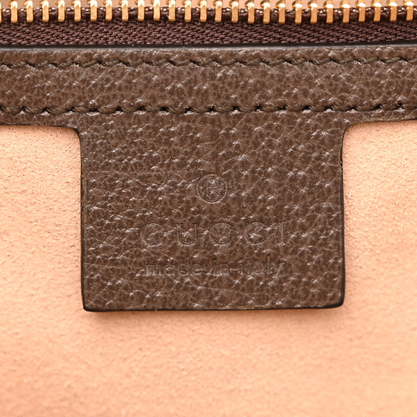 GG Supreme Monogram Web Medium Ophidia Tote Bag Brown