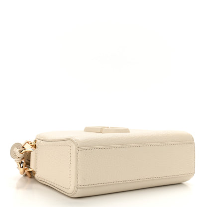 Marc Jacobs Calfskin Shutter Camera Crossbody Bag Ivory 4 of 9