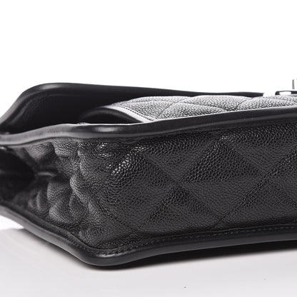 Chanel Caviar Quilted Large French Riviera Flap Black 11 of 13