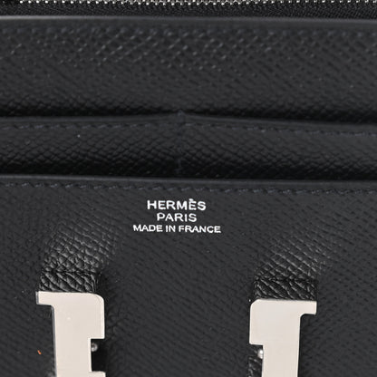 Hermes Epsom Constance Short Wallet Black 6 of 9
